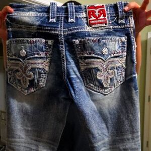 Rock Revival Blue Men's Jeans